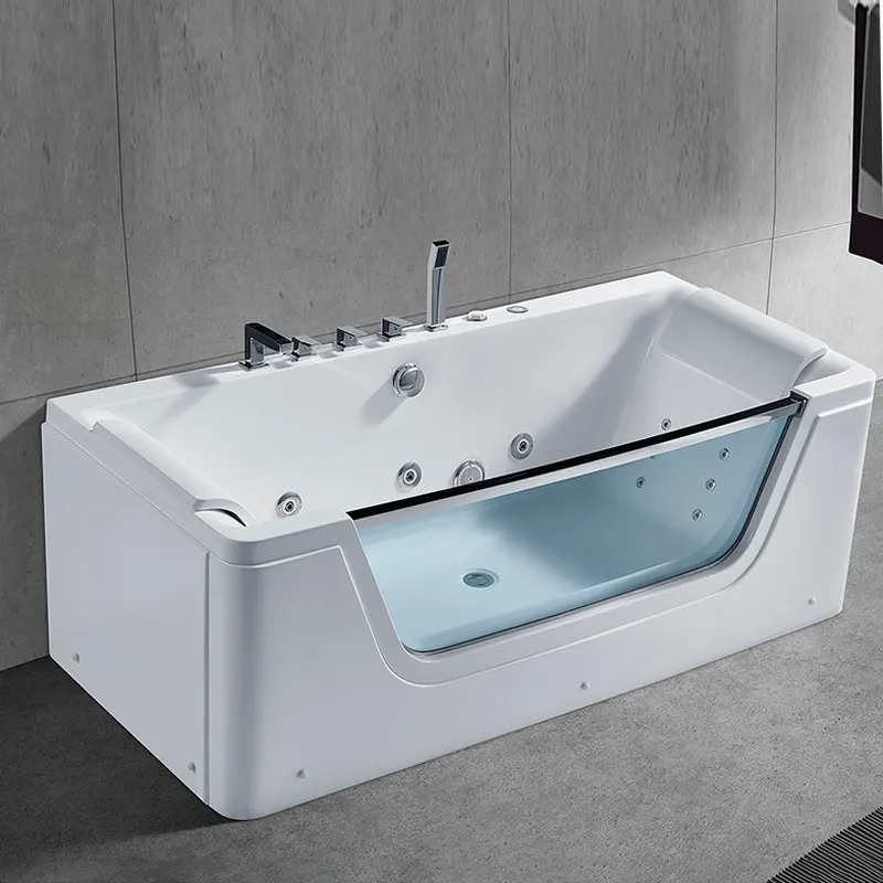Home Bathroom Jacuzzi Tub - حوض جاكوزي ذكي من الأكريليك مزدوج
