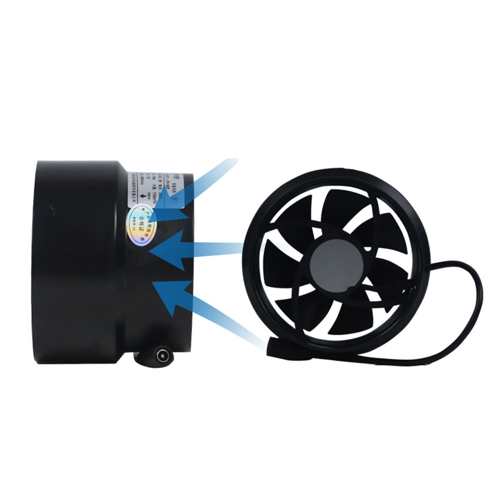 Home Bathroom Ventilation - 12 فولت مروحة قناة التهوية مروحة