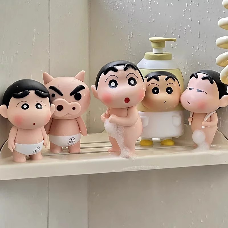 Home Goods Bathroom Accessories - الاستحمام تلوين شين تشان لطيف الديكور