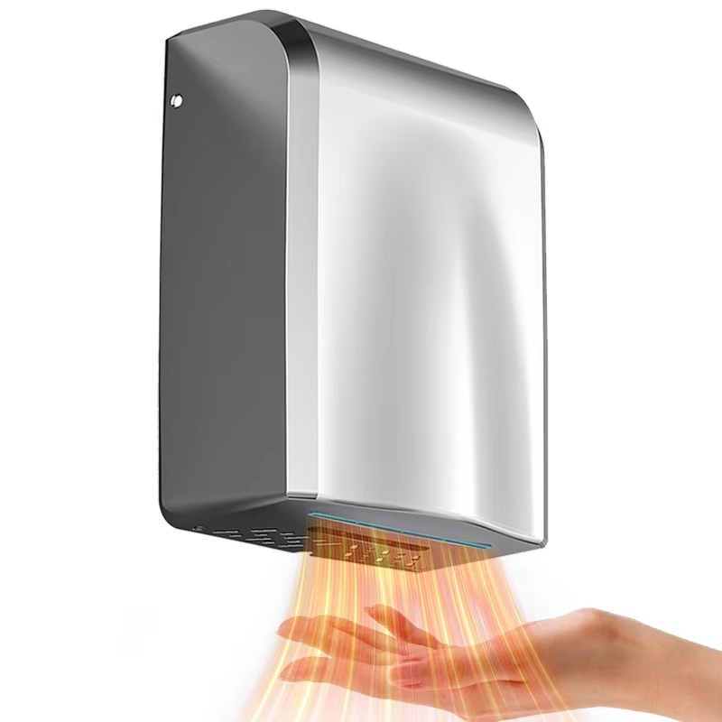Home Bathroom Hand Dryer - مجفف يدوي أوتوماتيكي عالي السرعة مثبت