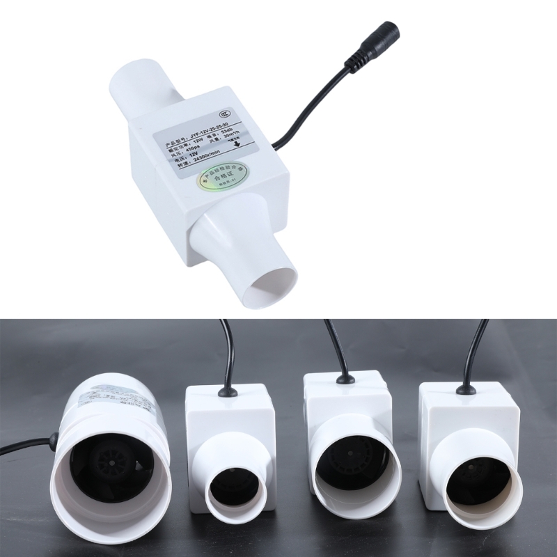 Home Bathroom Ventilation - 12 فولت هادئة مضمنة الأنابيب التهوية