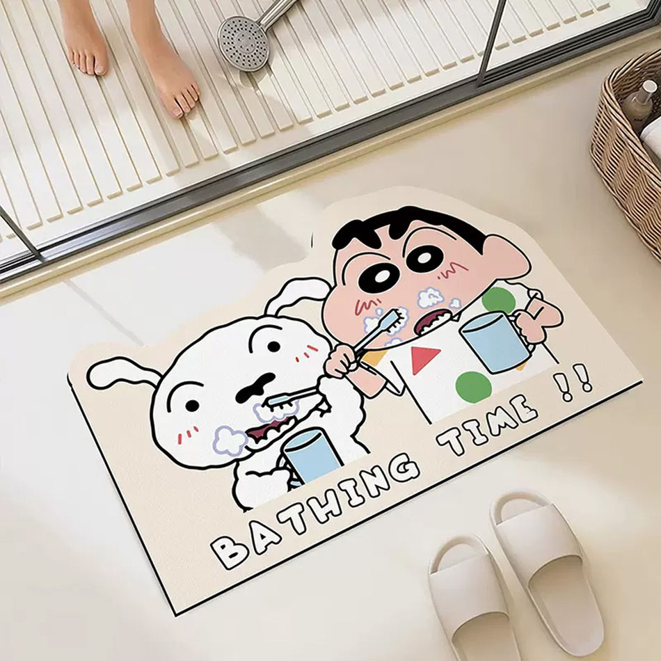 Home Goods Bathroom Accessories - بساط غرفة الاستحمام سريع الامتصاص للماء،
