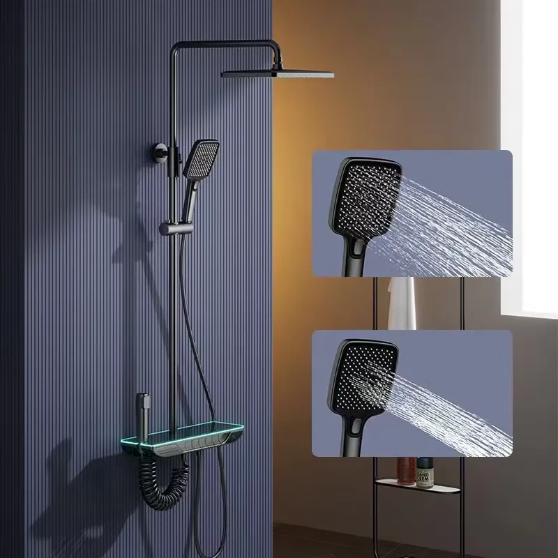 Home For Bathroom - طقم دش ذكي رقمي ثرموستاتي من