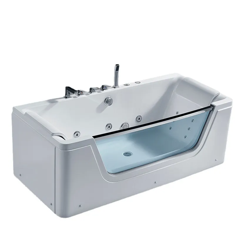 حوض جاكوزي ذكي من الأكريليك مز - مراجعة Home Bathroom Jacuzzi Tub وسعره