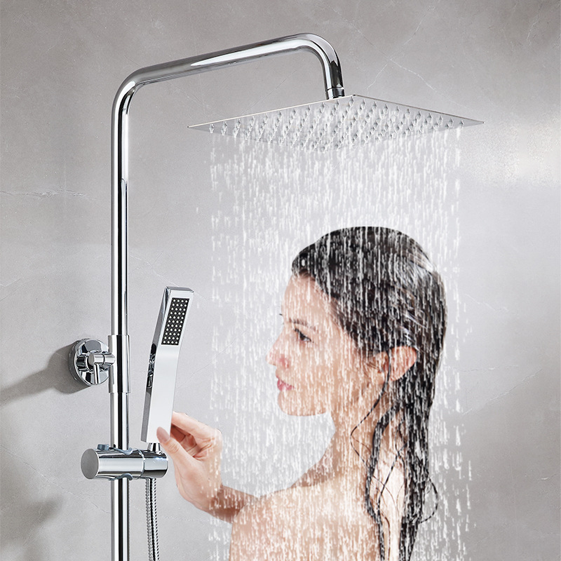 مجموعة دش حرارية من الفولاذ ال - مراجعة Home For Bathroom وسعره