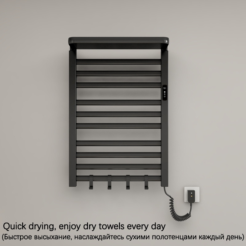 الحمام تسخين كهربائي قضيب تعلي - مراجعة Home Bathroom Shelf وسعره