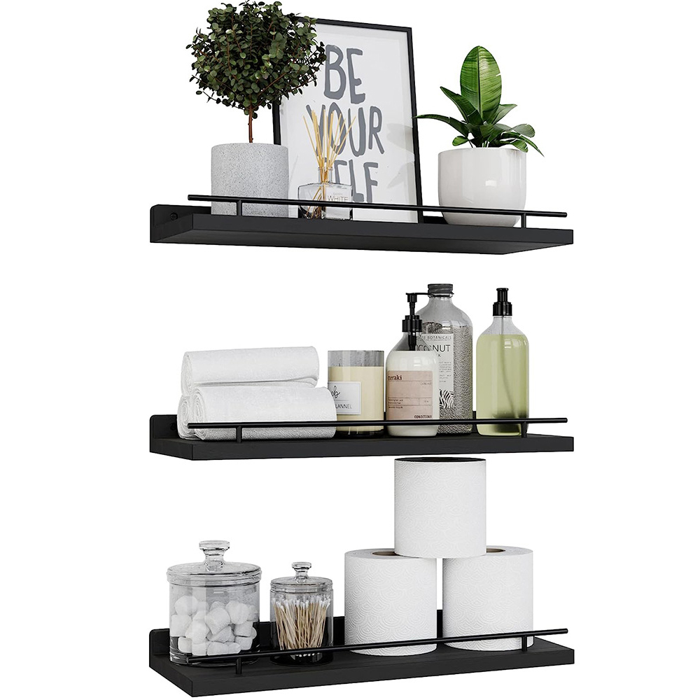 رف تخزين خشبي للحمام والمطبخ ، - مراجعة Home Bathroom Shelf وسعره