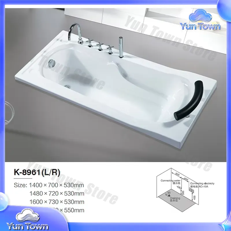 حوض استحمام ساخن فردي للسبا ال - مراجعة Home Bathroom Jacuzzi Tub وسعره