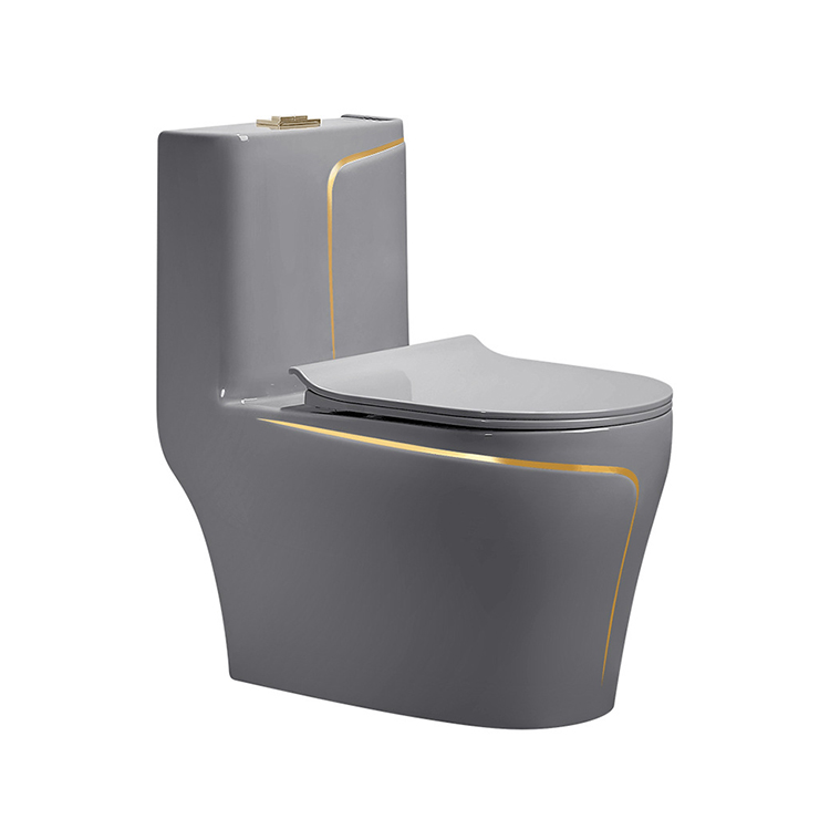 مرحاض سيراميك رمادي بقطعة واحد - مراجعة Home Bathroom Ware وسعره