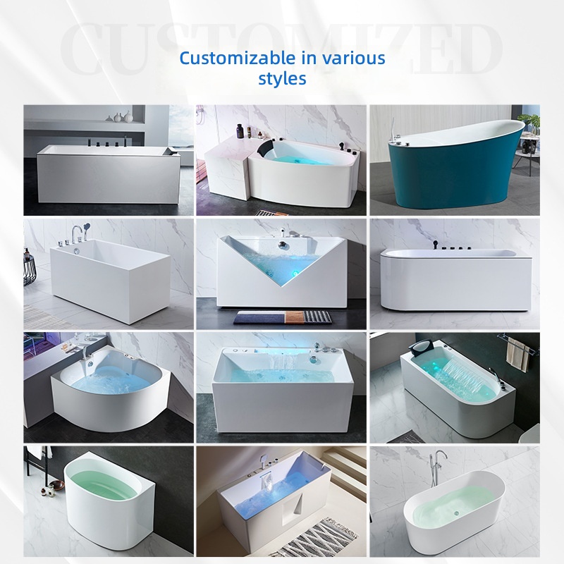 حوض استحمام أكريليك للمساج، حو - مراجعة Home Bathroom Jacuzzi Tub وسعره