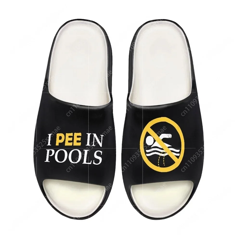 أحذية I Pee in Pools ذات نعل ن - مراجعة Home Office Bathroom وسعره