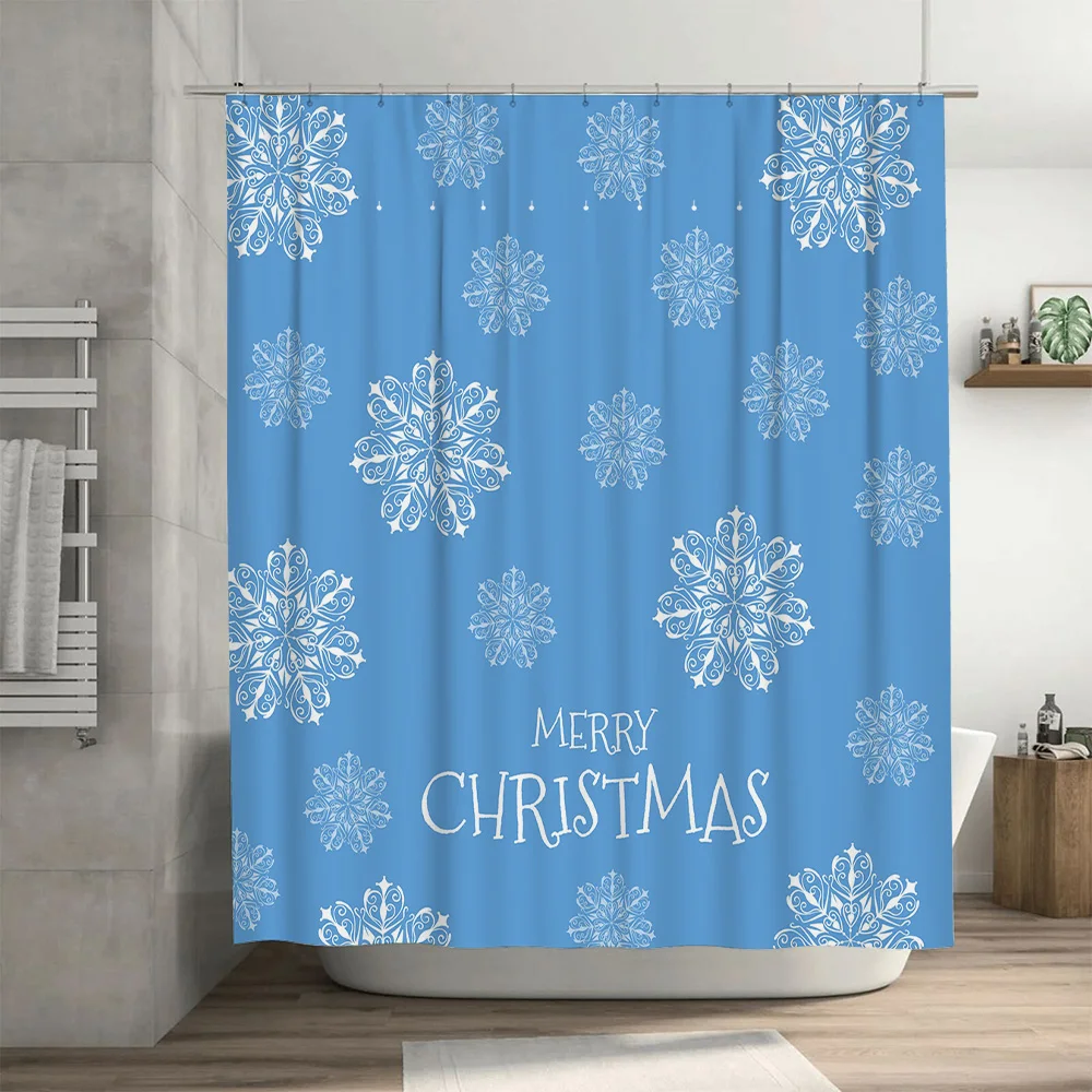 عيد الميلاد دش الستار ندفة الث - مراجعة Home Bathroom Decor Ideas وسعره