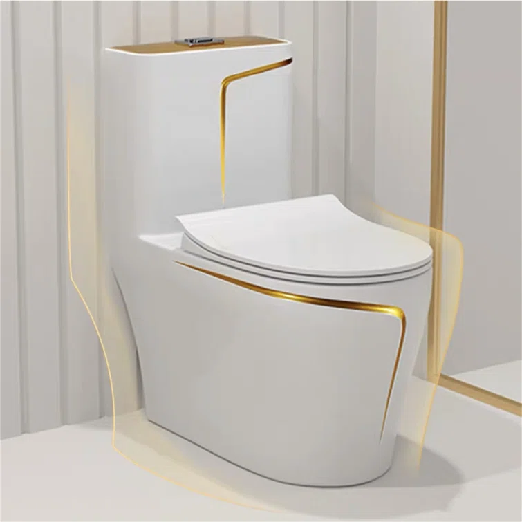 مرحاض سيراميك فاخر مثبت على ال - مراجعة Home Bathroom Ware وسعره