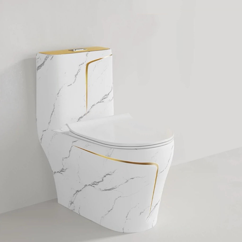 مرحاض سيراميك فاخر مثبت على ال - مراجعة Home Bathroom Ware وسعره