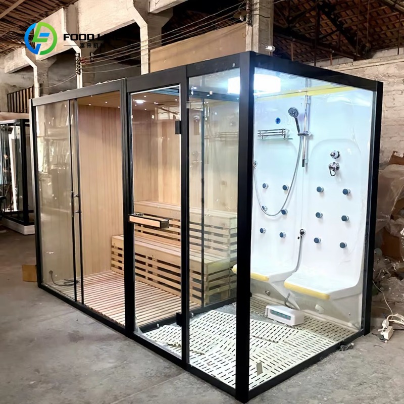 غرفة ساونا خشبية مخصصة مع حجرة - مراجعة Home Bathroom Sauna وسعره