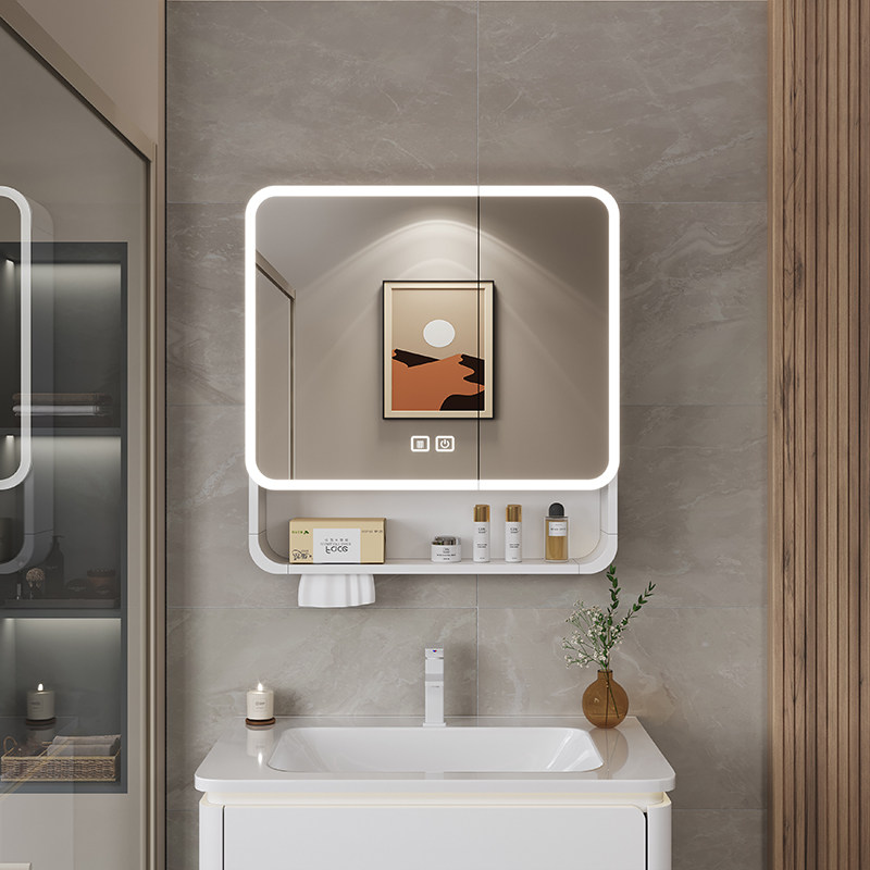 منظم مرآة لخزانة الحمام، أرفف  - مراجعة Home Bathroom Shelf وسعره