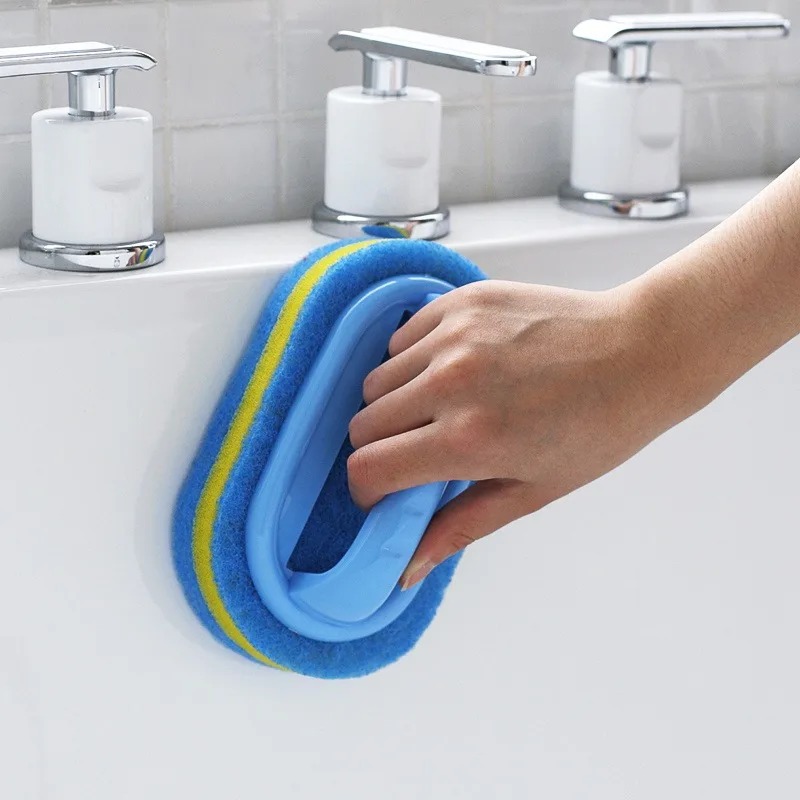 فرشاة تنظيف منزلية بمقبض، إسفن - مراجعة Home Goods Bathroom Accessories وسعره