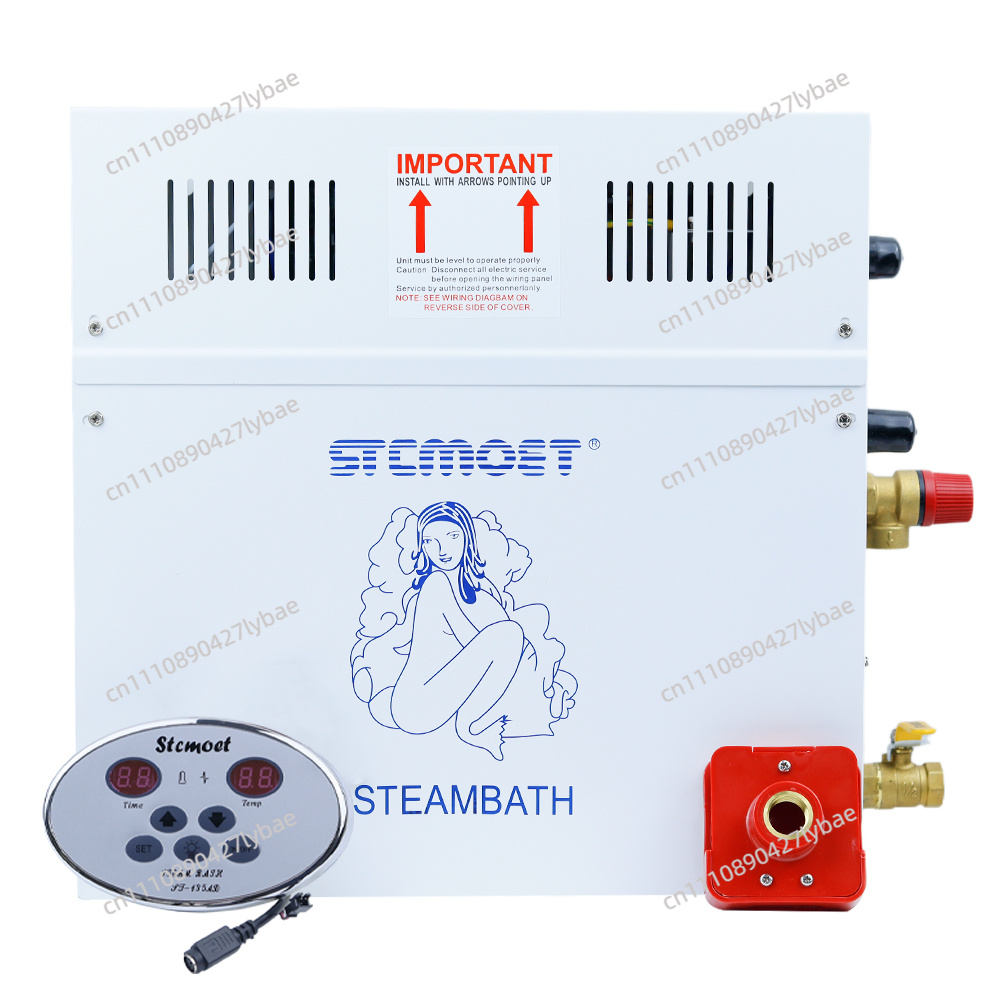 مولد بخار 3/4.5/6/9 كيلو واط 2 - مراجعة Home Bathroom Sauna وسعره