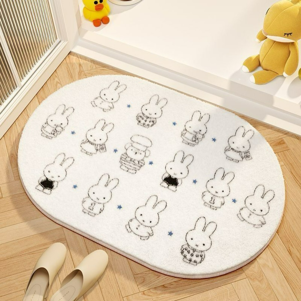 سجادة أرضية كرتونية على شكل مي - مراجعة Home Goods Bathroom Accessories وسعره
