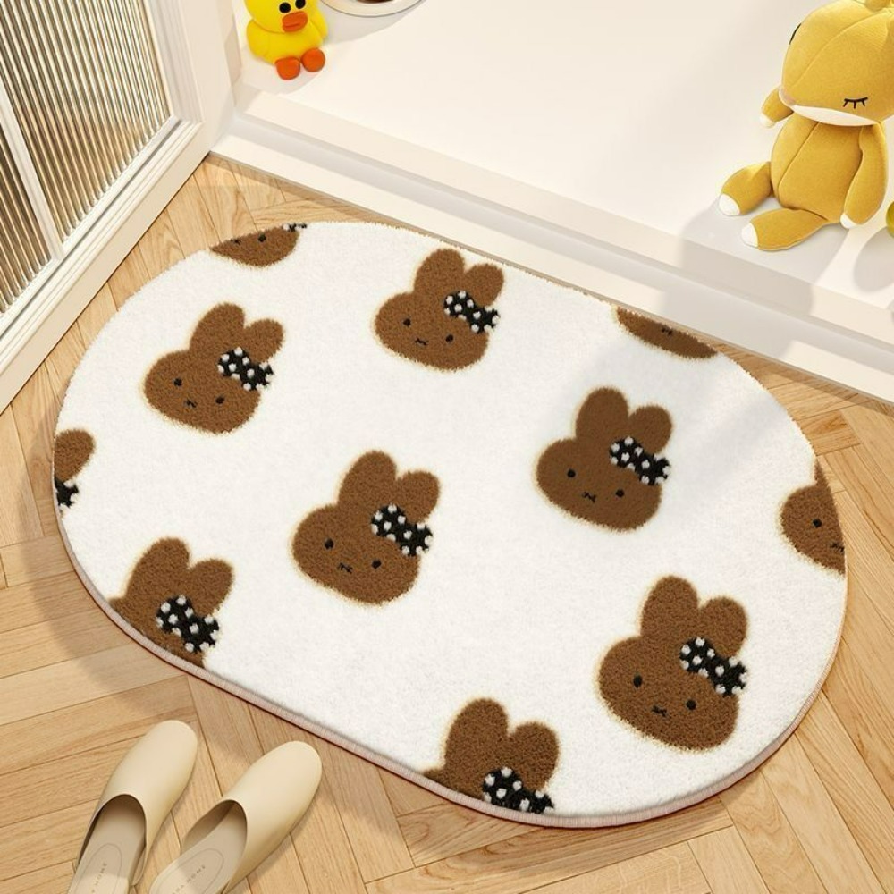 سجادة أرضية كرتونية على شكل مي - مراجعة Home Goods Bathroom Accessories وسعره