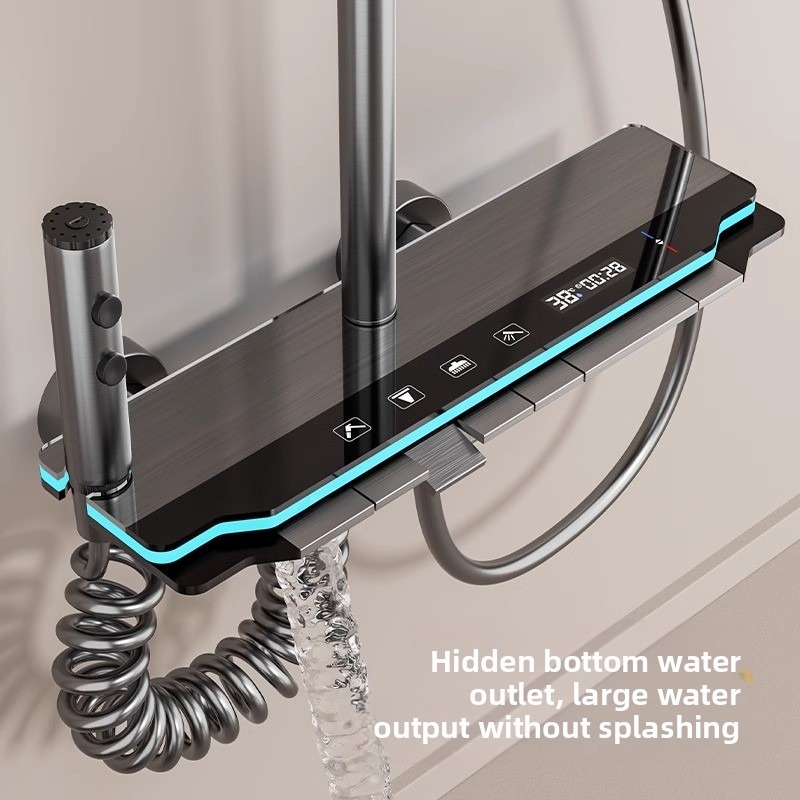 مجموعة رأس دش رقمي لتعزيز الضغ - مراجعة Home For Bathroom وسعره