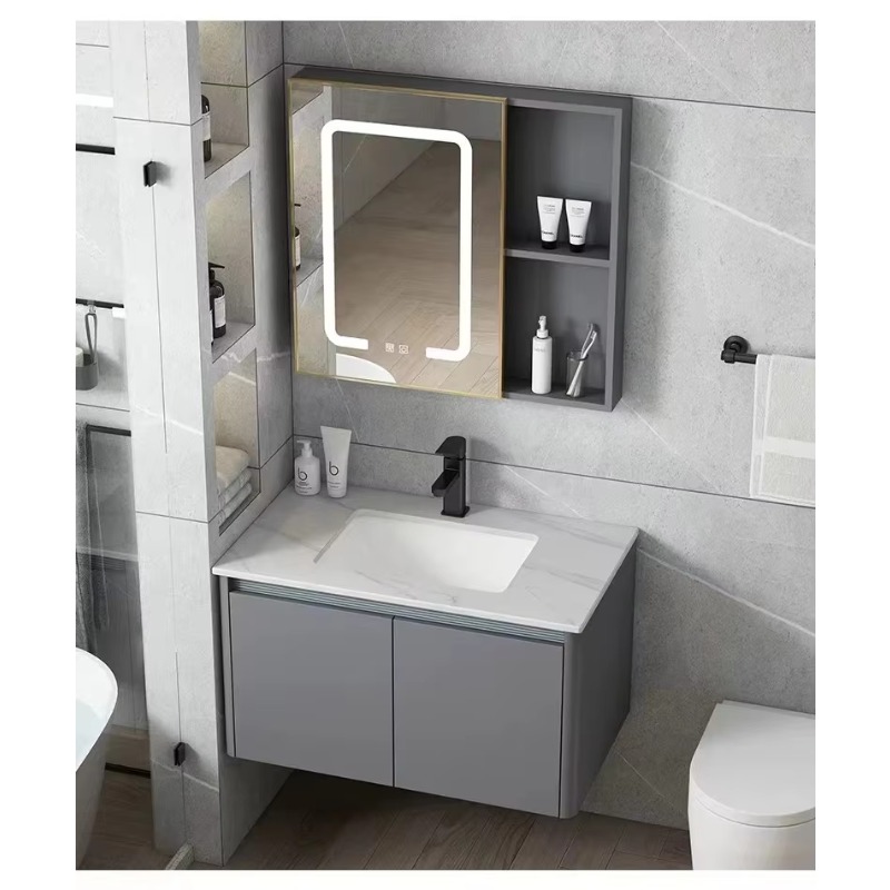طقم خزانة حمام مع حوض سيراميك  - مراجعة Home Bathroom Ware وسعره