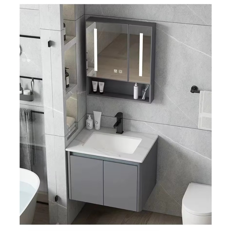 طقم خزانة حمام مع حوض سيراميك  - مراجعة Home Bathroom Ware وسعره