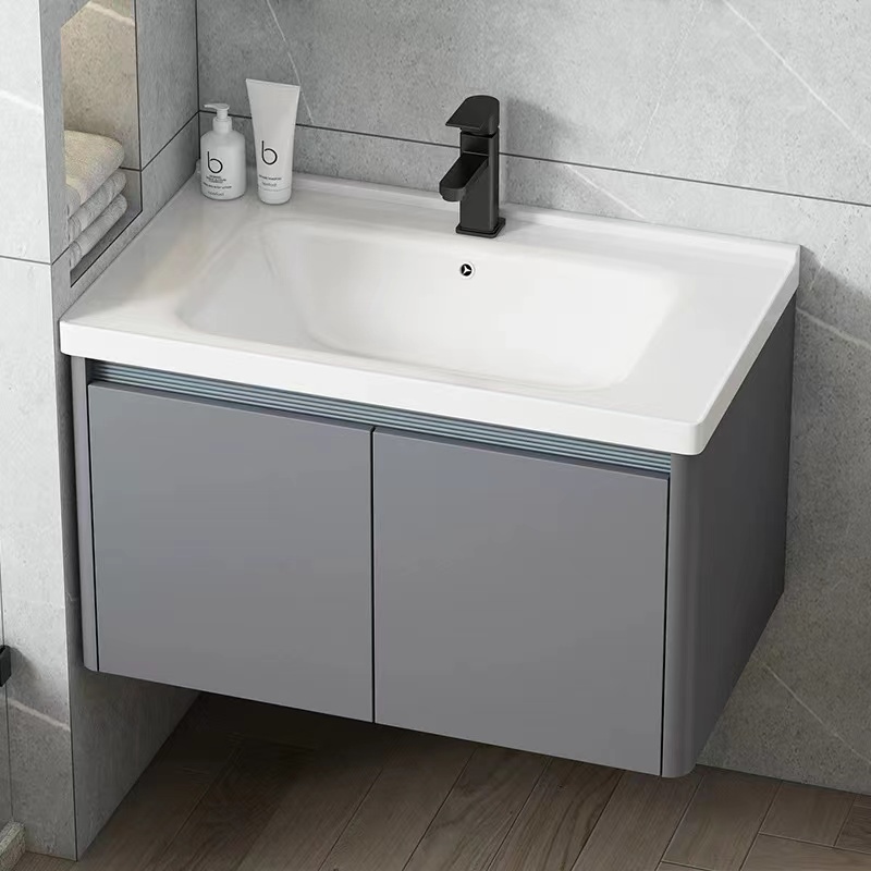 طقم خزانة حمام مع حوض سيراميك  - مراجعة Home Bathroom Ware وسعره