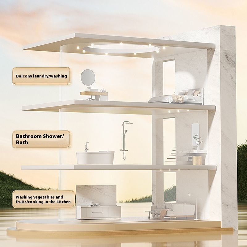 رأس دش مسبق، مجموعة دش للاستخد - مراجعة Home For Bathroom وسعره