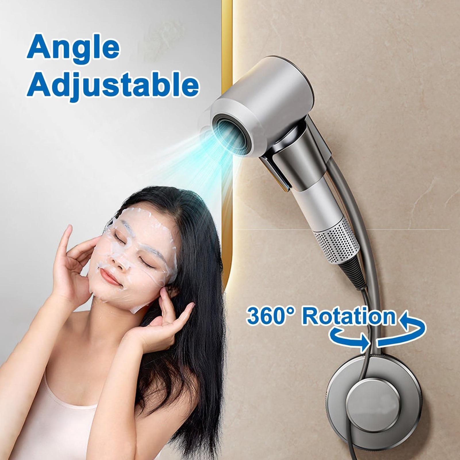 حامل مجفف الشعر القابل للتعديل - مراجعة Home Bathroom Hand Dryer وسعره
