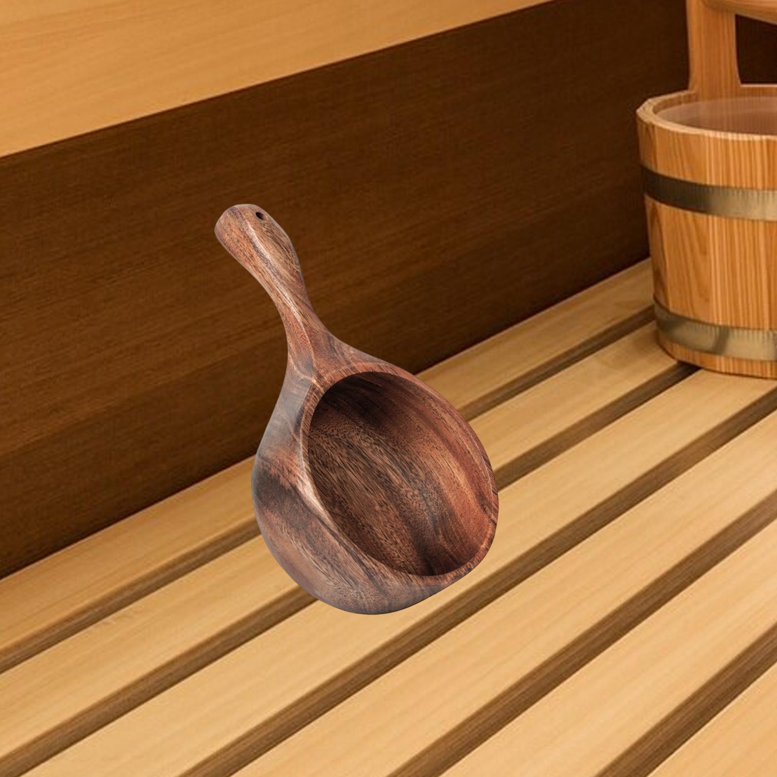 مغرفة ساونا خشبية، مغرفة ماء ل - مراجعة Home Bathroom Sauna وسعره