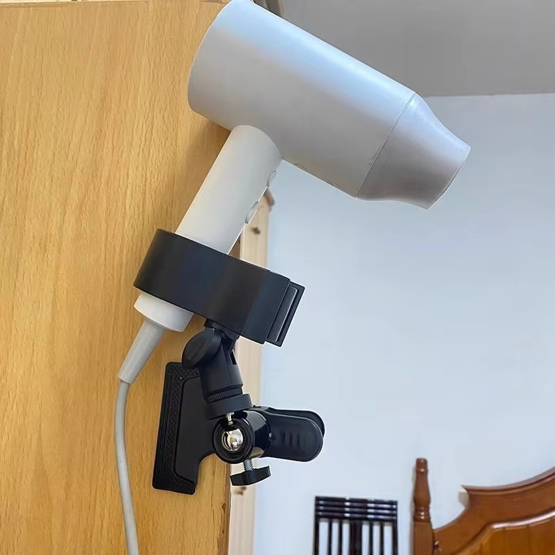 360 °   حامل مجفف شعر دوار بدو - مراجعة Home Bathroom Hand Dryer وسعره