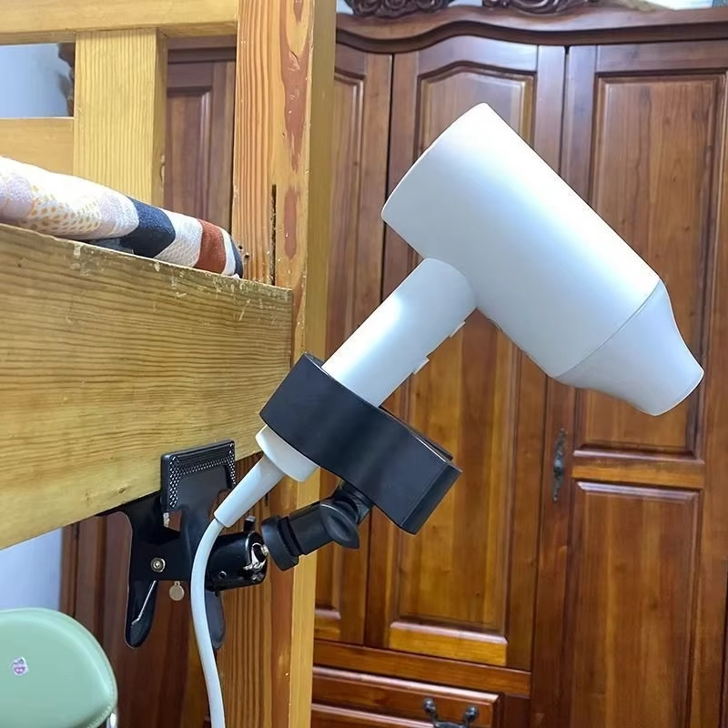 360 °   حامل مجفف شعر دوار بدو - مراجعة Home Bathroom Hand Dryer وسعره