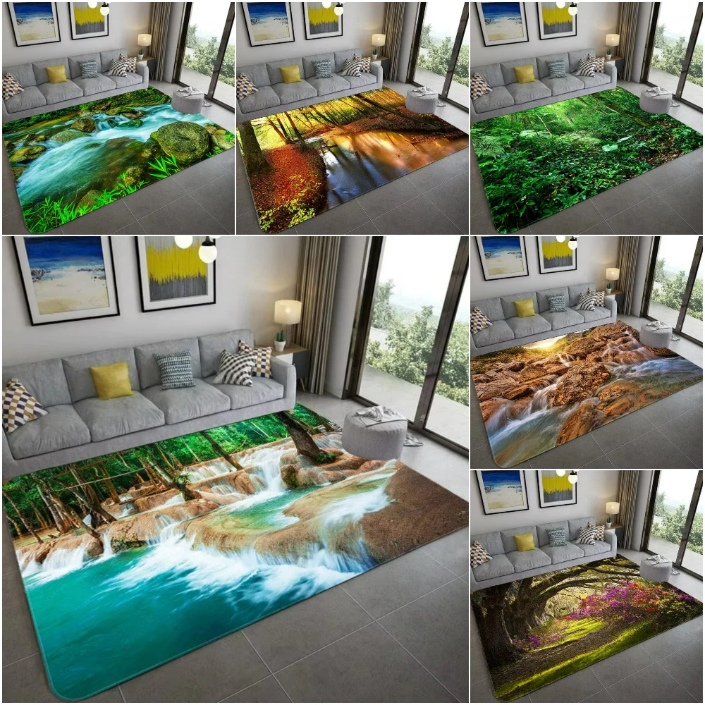 سجادة ناعمة مستوحاة من الطبيعة - مراجعة Home Bathroom Decor Ideas وسعره