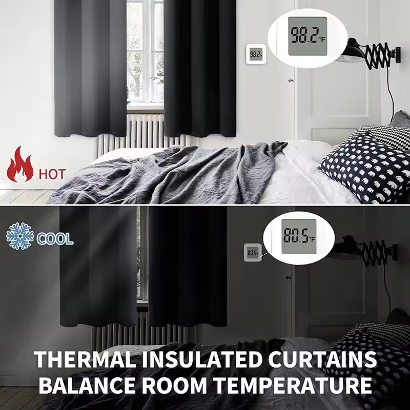 ستارة عصرية بلون واحد معتمة با - مراجعة Home Office Bathroom وسعره