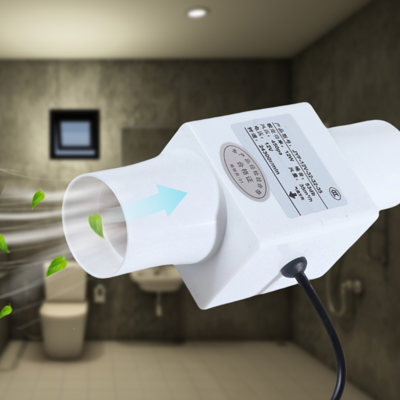 12 فولت هادئة مضمنة الأنابيب ا - مراجعة Home Bathroom Ventilation وسعره
