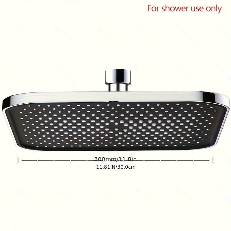 رأس دش مربع كبير مسطح مطلي بال - مراجعة Home Office Bathroom وسعره