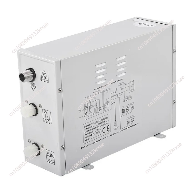 نظام توليد البخار TR-019 لغرفة - مراجعة Home Bathroom Sauna وسعره