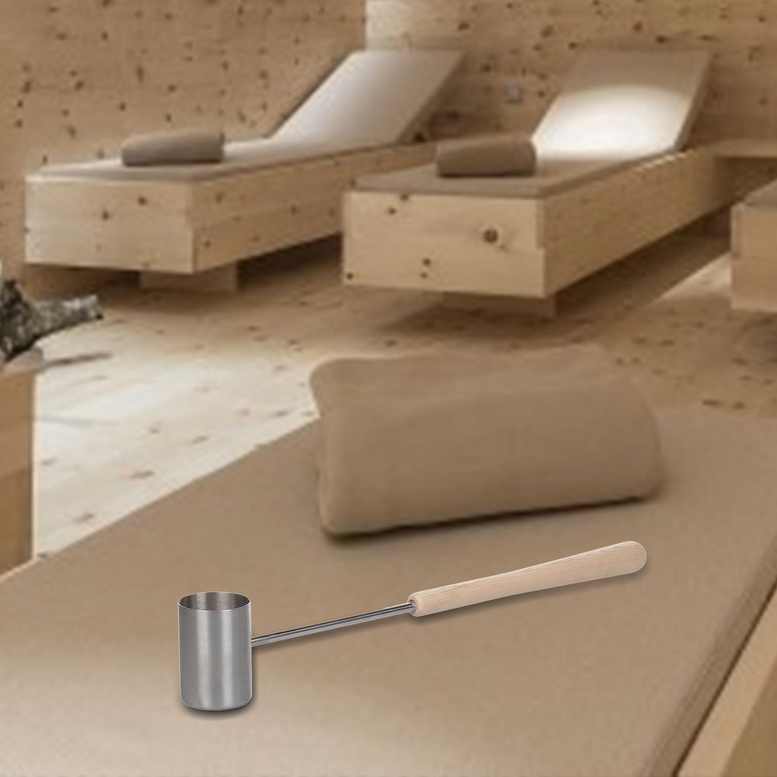مغرفة ساونا قحافة المياه مريحة - مراجعة Home Bathroom Sauna وسعره