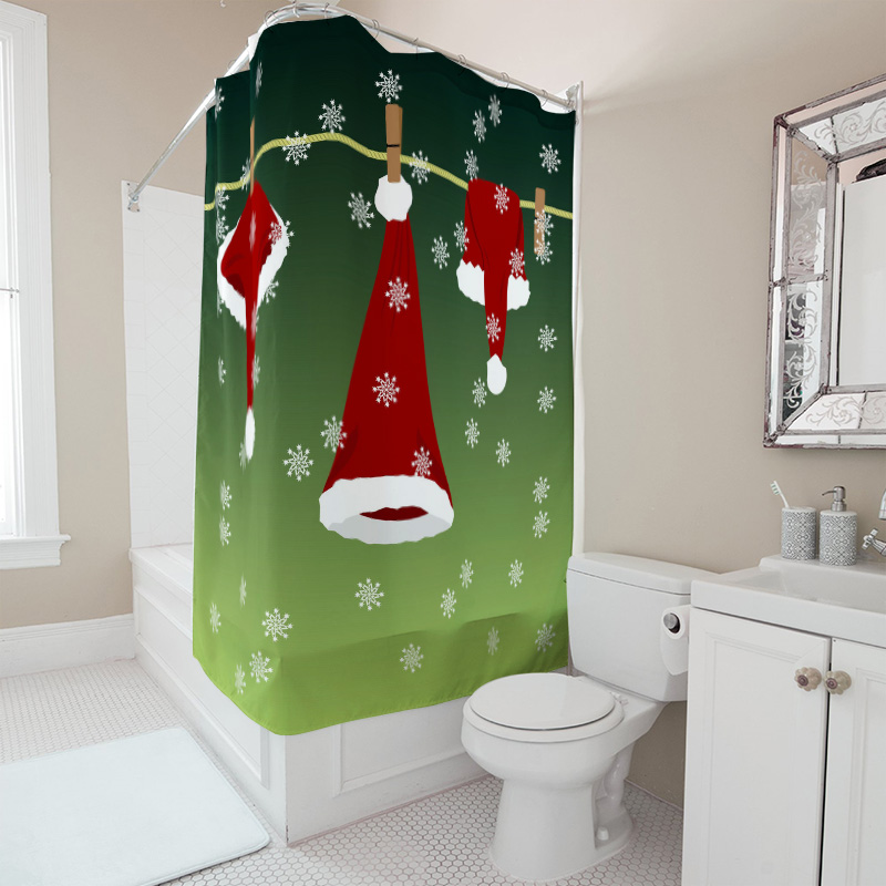 TU احتفالي عيد الميلاد دش الست - مراجعة Home Bathroom Decor Ideas وسعره