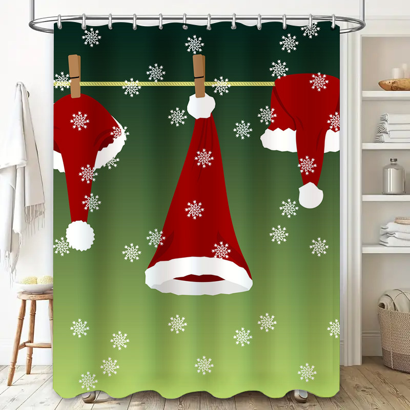 TU احتفالي عيد الميلاد دش الست - مراجعة Home Bathroom Decor Ideas وسعره