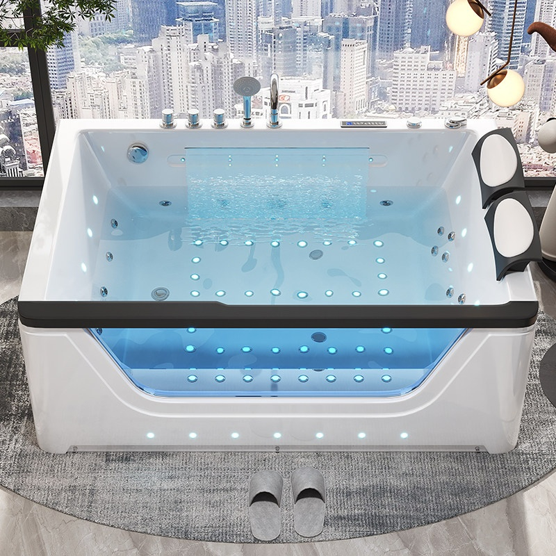 حوض استحمام ساخن من الأكريليك  - مراجعة Home Bathroom Jacuzzi Tub وسعره