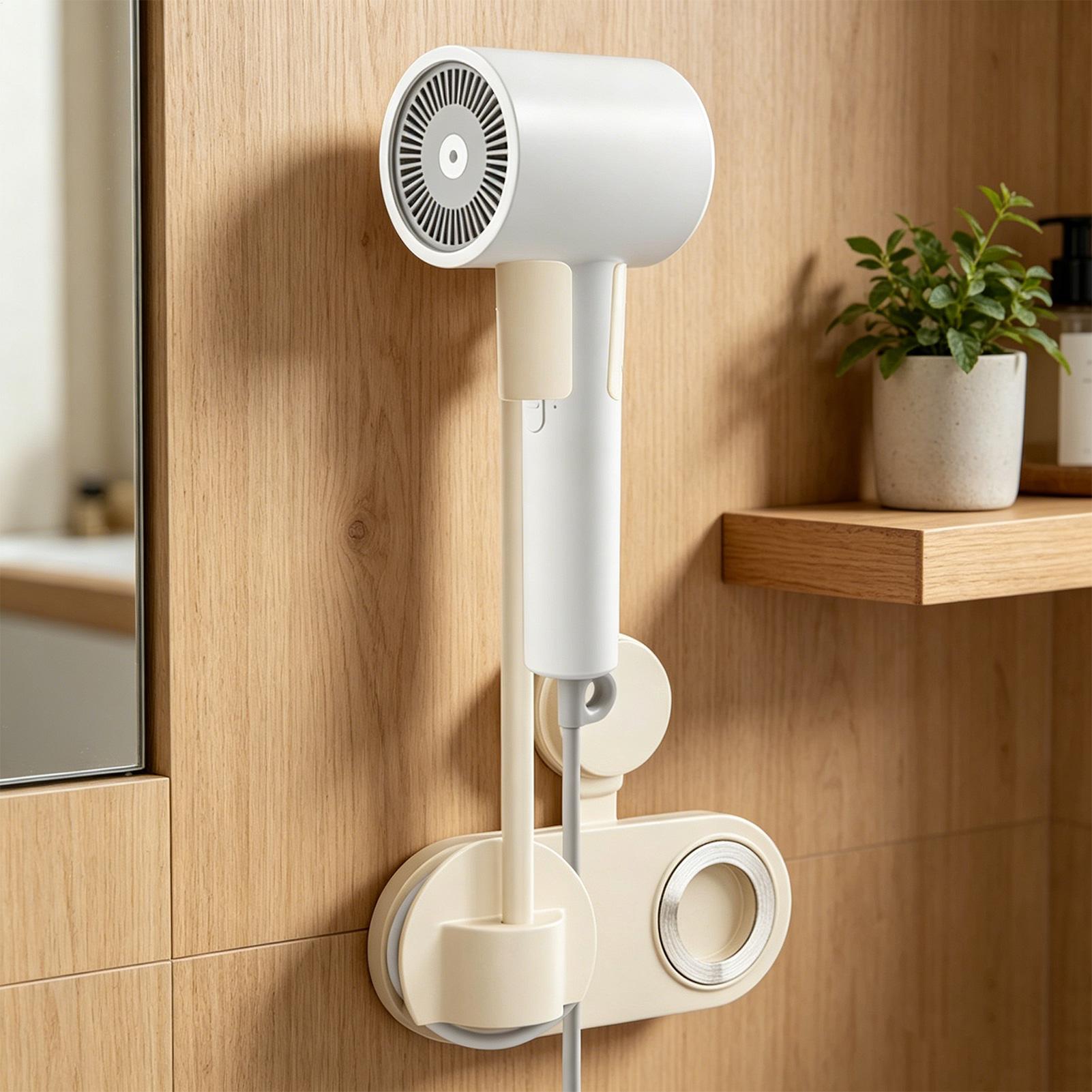 حامل مجفف الشعر المثبت على الح - مراجعة Home Bathroom Hand Dryer وسعره
